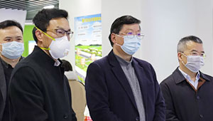 杭州市市监局领导一行莅临托普云农指导疫情防控与复工复产工作